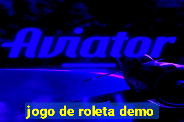 jogo de roleta demo